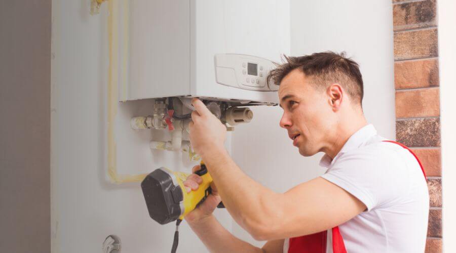 Local water heater installation in Delmont, SD